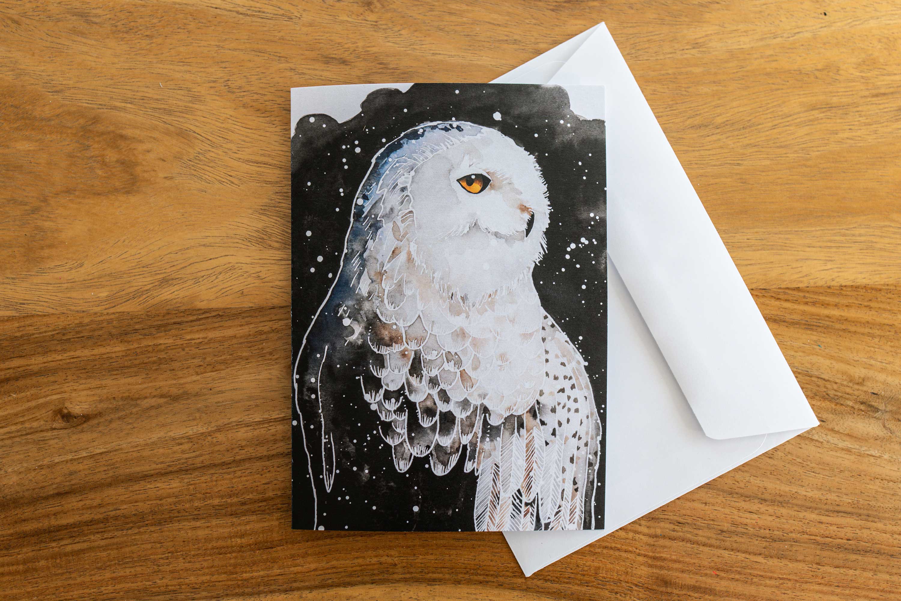 Carte Harfang des neiges