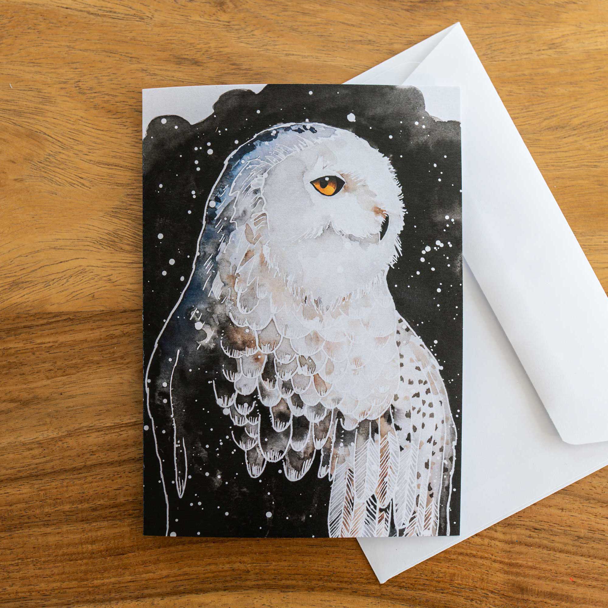 Carte Harfang des neiges